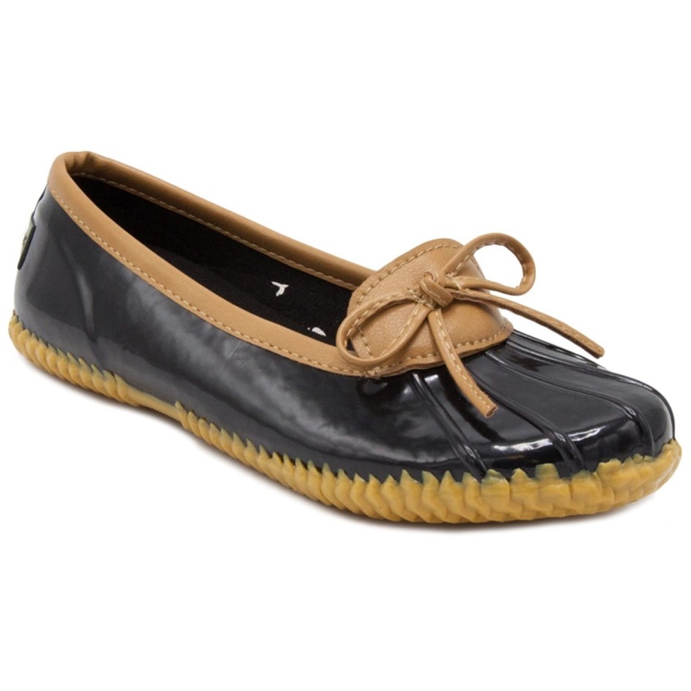 LONDON FOG Womens Webster Rain Shoe slipon
